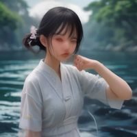 少妇白洁导航站主编头像，一位中年女性编辑坐在书桌前，背景是整齐排列的书架，神情专注而平和，体现出多年内容整理工作的沉稳气质